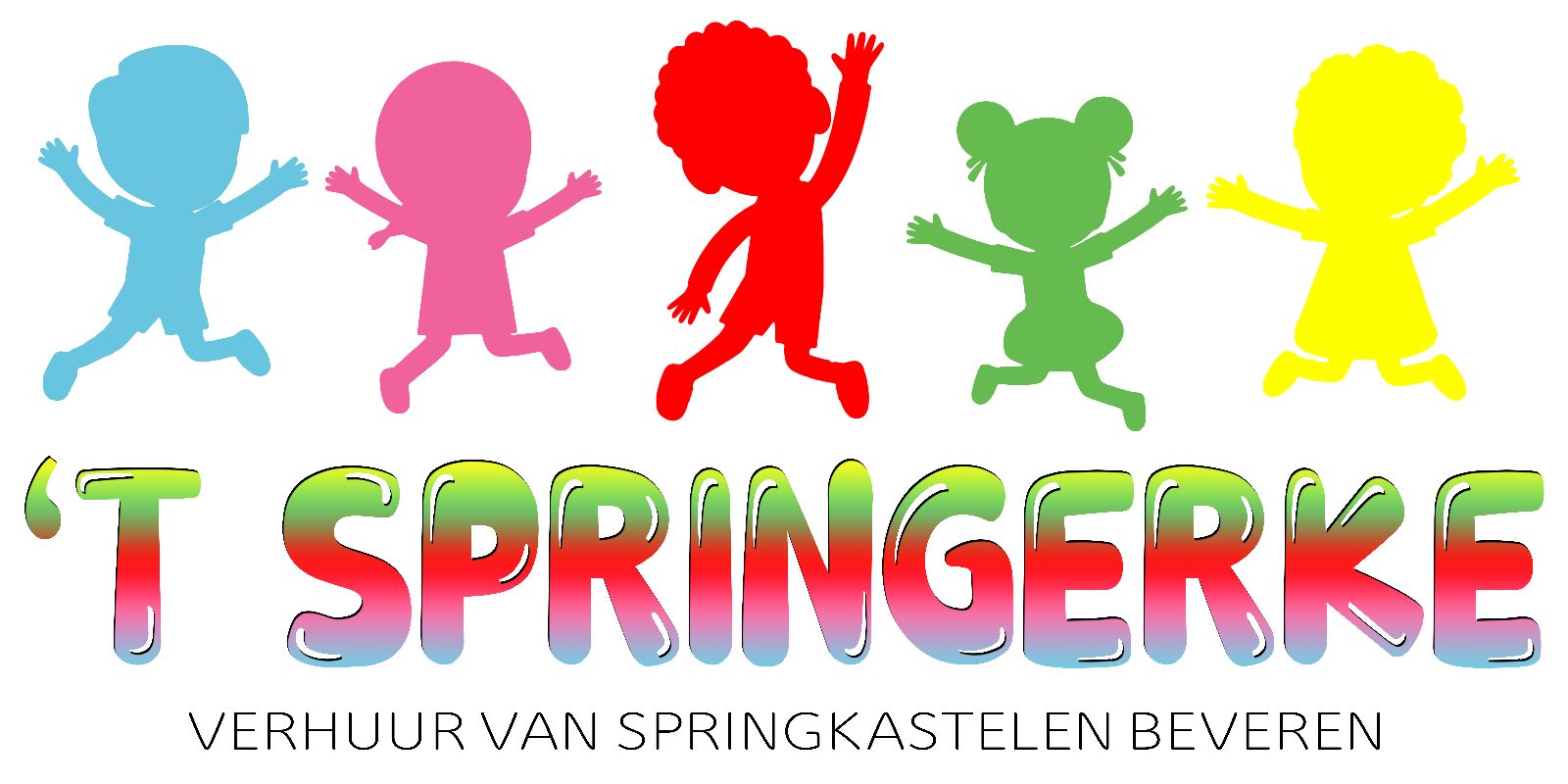 's tpringerke. voor het huren van springkastelen in beveren en ogeving.